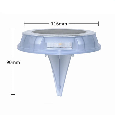 Lampe Solaire Pelouse LED Étanche Jardin Extérieur Décorative
