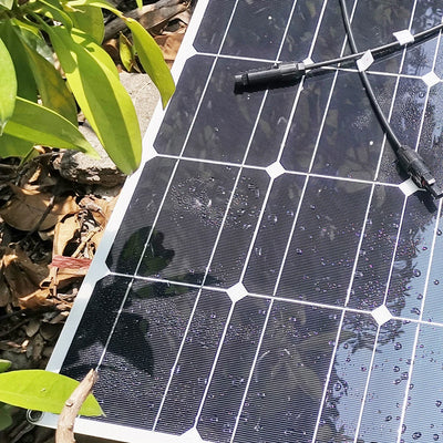Panneau Solaire Flexible 100W 12V Étanche