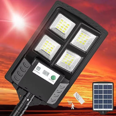 Lampe Solaire de Rue Extérieure Puissante avec Télécommande