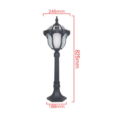 Borne Solaire Aluminium Colonne Extérieure