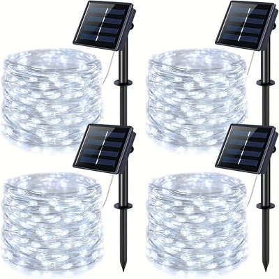 Guirlande Lumineuse Solaire Extérieure Étanche LED