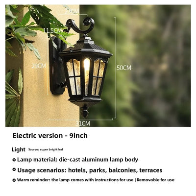 Applique Solaire Murale Extérieure Étanche Ultra-Lumineuse