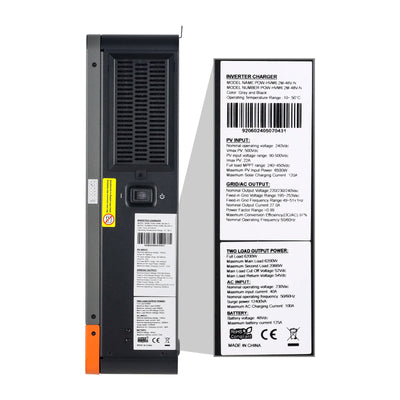 Onduleur Solaire Hybride MPPT WiFi - vue 6