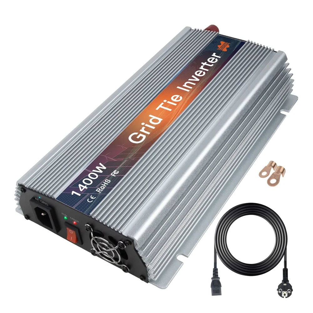 Micro-Onduleur Solaire 1000-1400W Onde Pure