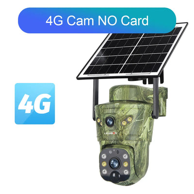 Camera Solaire 4K Double Ecran 4G Exterieure