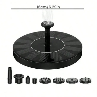 Mini Fontaine Solaire 13 ou 16 cm pour Bassin Extérieur