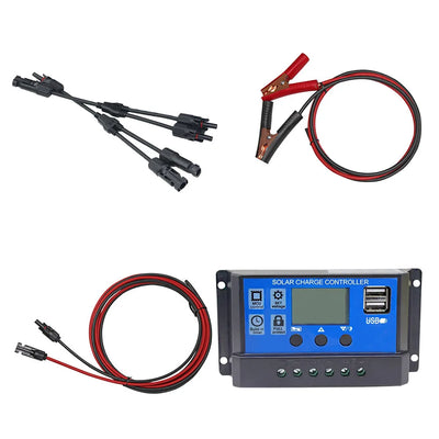 Régulateur de Charge Solaire PWM 12V/24V
