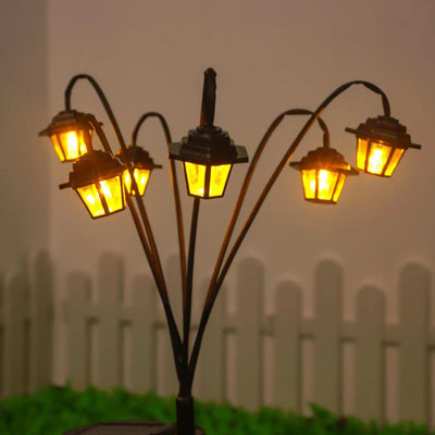 Lanterne Solaire Décorative Rétro LED Jardin Extérieur