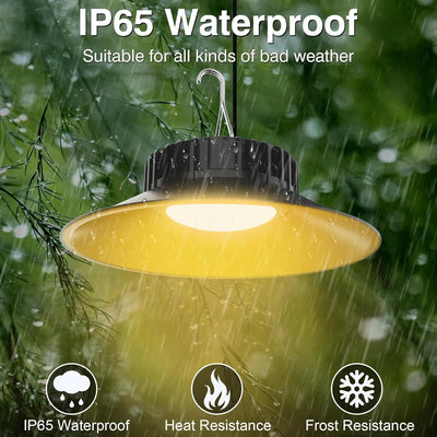 Lampe Solaire Suspendue 3 Couleurs avec Télécommande