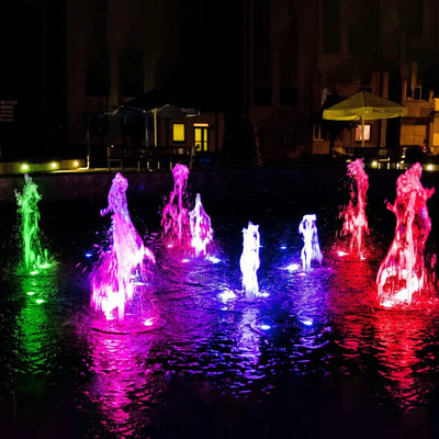 Projecteur Solaire Subaquatique RGB Étang Bassin IP68 Jardin