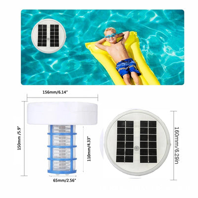 Purificateur Solaire de Piscine Ionique Cuivre et Argent