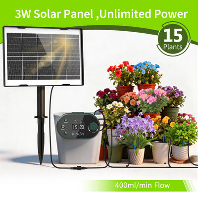 Système d'Irrigation Solaire Automatique 15 Pots