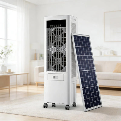Rafraîchisseur d'Air Solaire Portable 280W 3 Vitesses