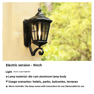 Applique Solaire Murale Extérieure Étanche Ultra-Lumineuse
