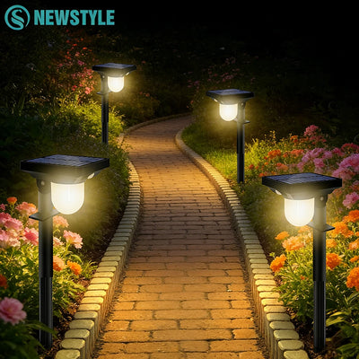 Projecteur Solaire Jardin Détecteur Mouvement Lampe Chemin