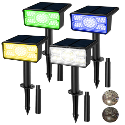 Applique Murale Solaire 49 LED Étanche IP65 Jardin Extérieur