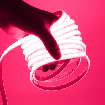 Ruban LED Solaire Néon COB Dimmable Étanche IP68 Extérieur