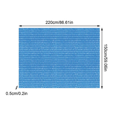 Bâche à Bulles Solaire Rectangulaire Chauffante pour Piscine