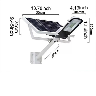 Lampadaire Solaire Extérieur Puissant IP67 Crépuscule à l'Aube