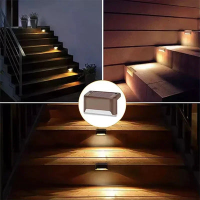 Spot Solaire Extérieur Clipsable Escalier Coque Colorée