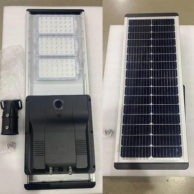 Lampadaire Solaire LED Aluminium Tout-en-Un 40W, Étanche IP66