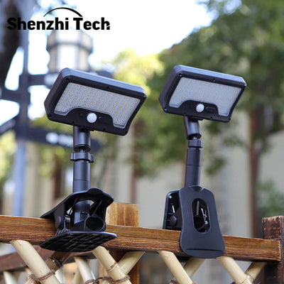 Projecteur Solaire Extérieur Détecteur de Mouvement 360°