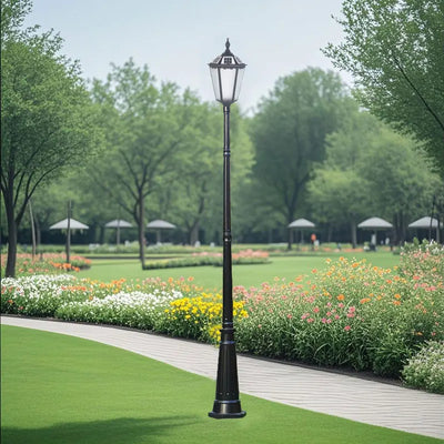 Douille E27 du lampadaire solaire extérieur