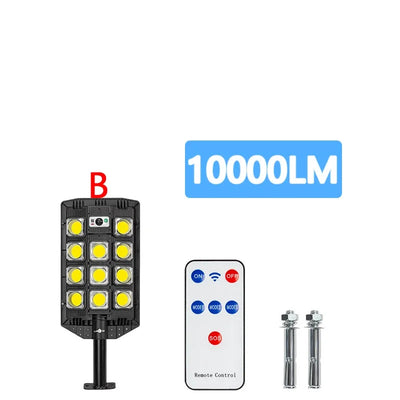Lampe Solaire Extérieure LED Détecteur Mouvement 3 Modes