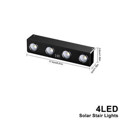 Applique Solaire Murale LED Étanche Décor Jardin Paysage