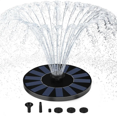 Fontaine Solaire Flottante 13 à 18 cm pour Cascade de Bassin