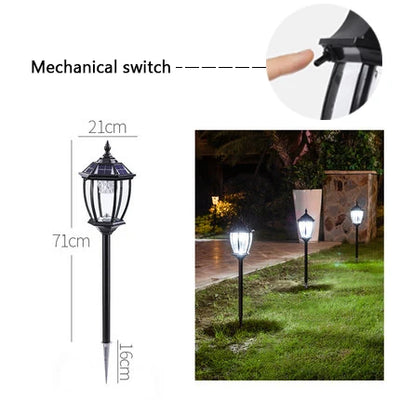 Spot Solaire de Jardin Sans Fil Étanche IP55