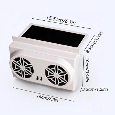 Ventilateur Solaire Portable de Ventilation pour Voiture