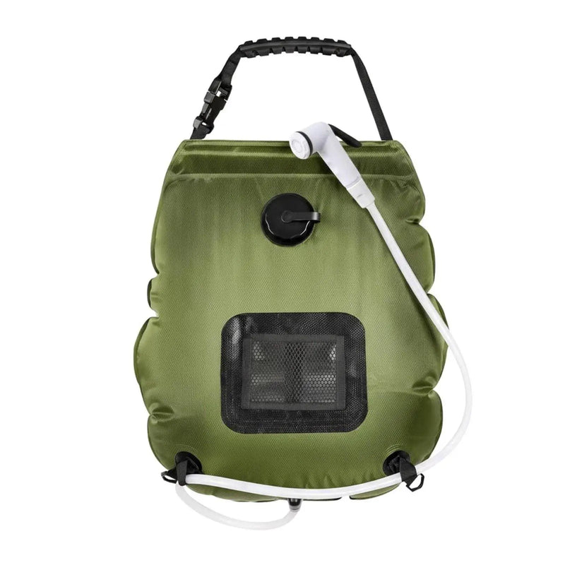 Sac de Douche Solaire 20 L avec Poche Filet