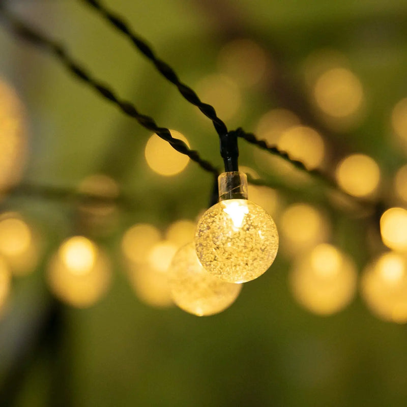 Guirlande Solaire Extérieur 200 LED à Clip Dégradée Étanche