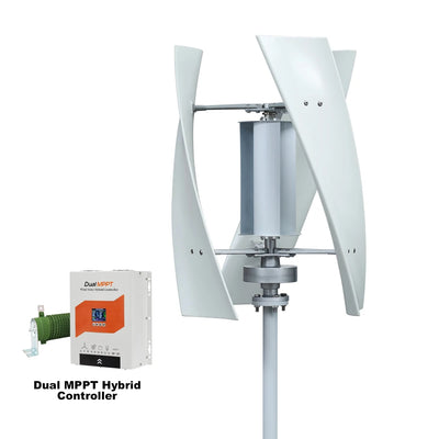 Éolienne Verticale Maglev 3 kW à 5 kW Basse Vitesse