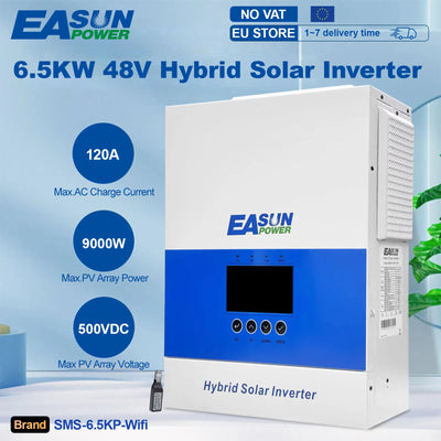 Onduleur Solaire Hybride 6,5 kW MPPT 48V Parallèle