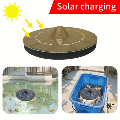Pompe à Air Solaire Flottante pour Bassin