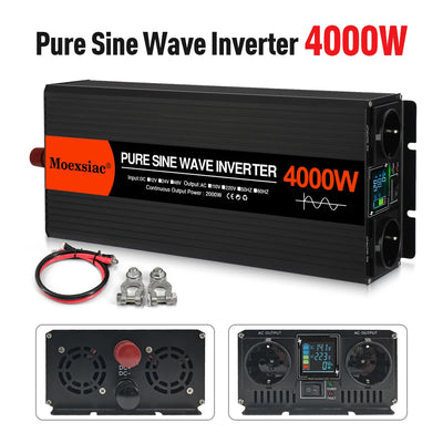 Convertisseur Solaire Onde Pure 6000W 12V/24V/48V