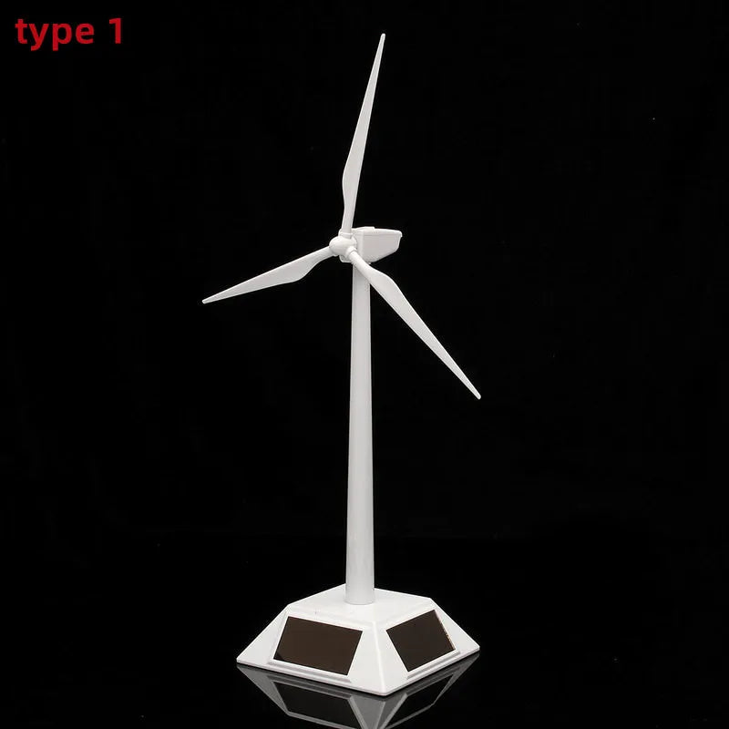 Maquette Solaire Éolienne Éducative Décorative
