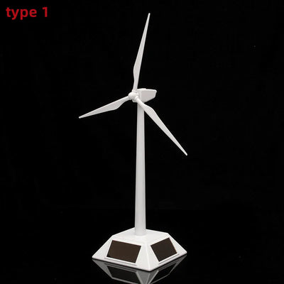 Maquette Solaire Éolienne Éducative Décorative