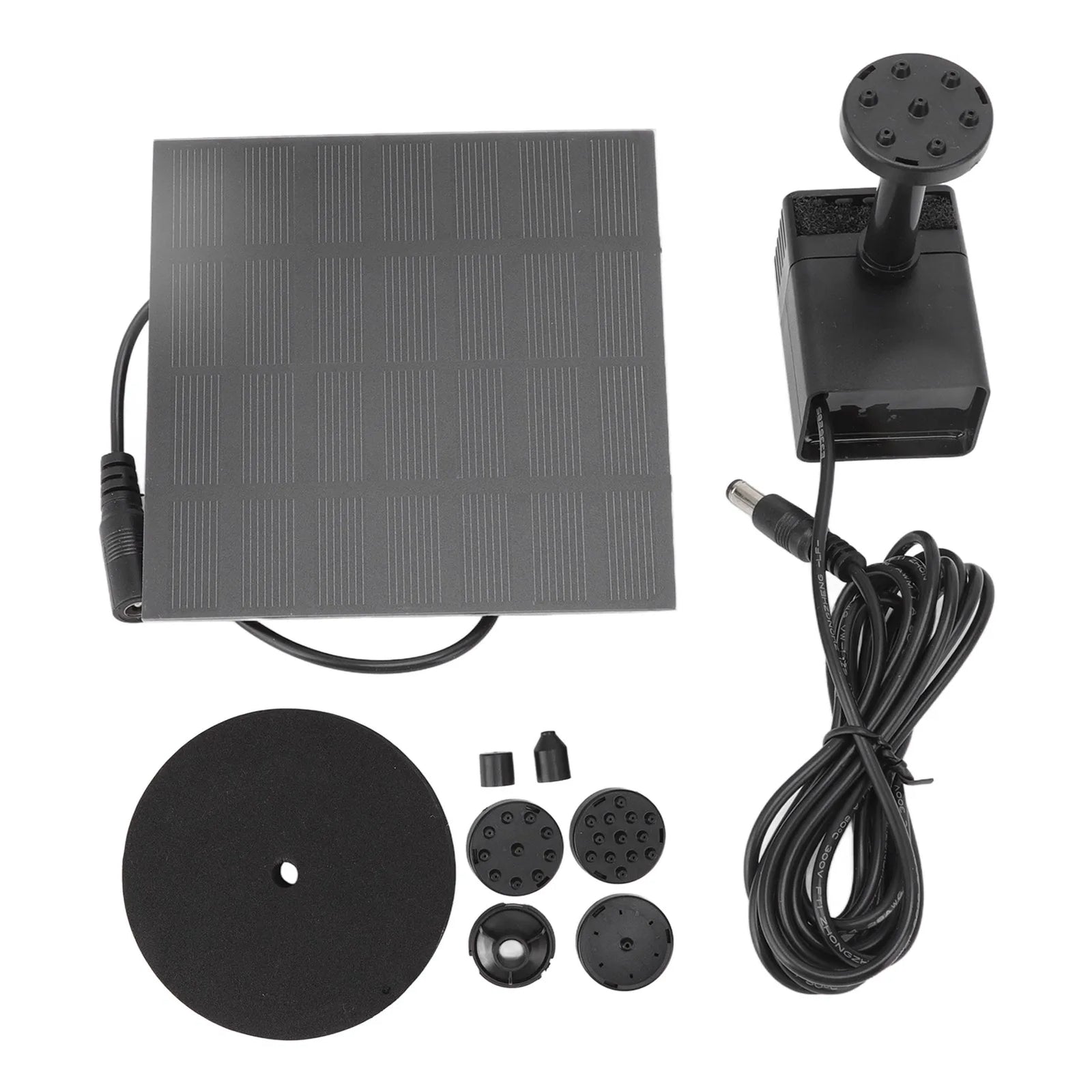 Kit Fontaine Solaire à Monter avec 6 Buses pour Bassin