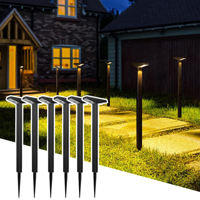 Lampe Solaire de Jardin à Planter pour Pelouse et Allée