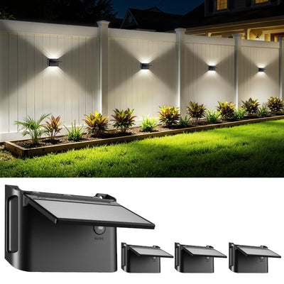 Applique Murale Solaire Intelamp 3 Teintes Haut et Bas