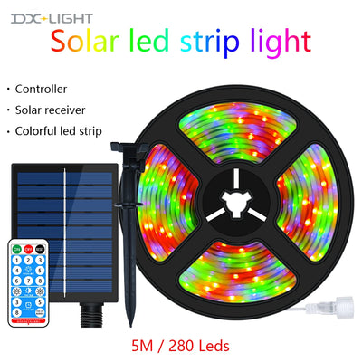 Guirlande Solaire LED Étanche Extérieure Décoration Jardin Noël