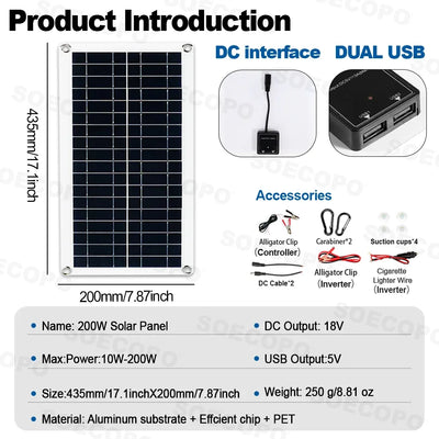 Kit Solaire Complet 6000W Onduleur Panneau 300W