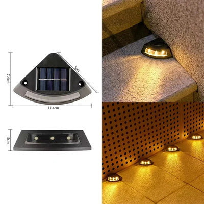 Spot Solaire Encastrable Escalier LED IP65 Étanche Extérieur