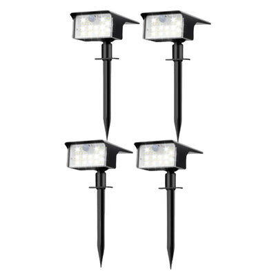 Spot Solaire 62 LED Détecteur Mouvement 3 Modes Jardin