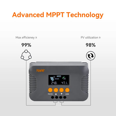 Régulateur de Charge Solaire MPPT 10A Boost - vue 2