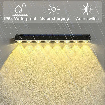 Applique Murale Solaire Extérieur Sans Fil 4 ou 8 LED