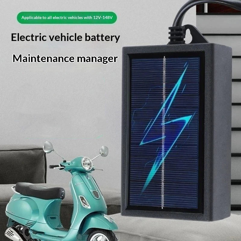 Mainteneur de Batterie Solaire 12V à 148V Universel